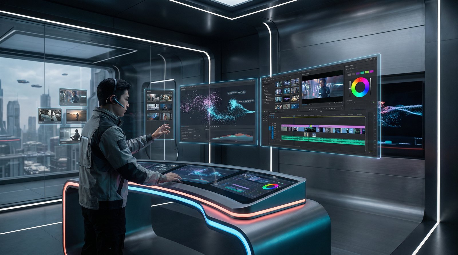 黄色仓库 AI视频剪辑