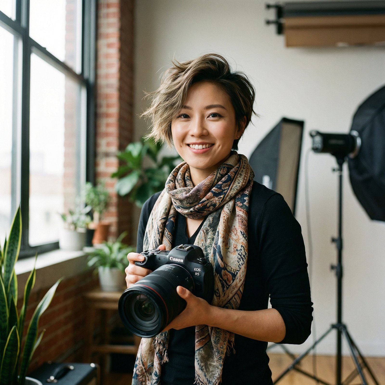 黄色仓库摄影师